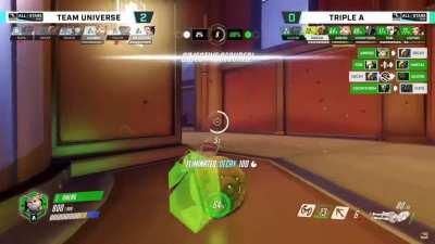 In a record breaking pace, Ameng manages to figure out the Tiny OW meta - Tiny Hammond contesting the point