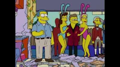 So I'm rewatching a bunch of Treehouse of Horror episodes....