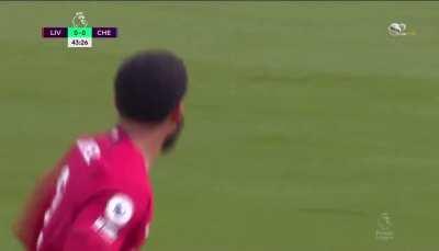 “Foul” called on Jorginho - 43’