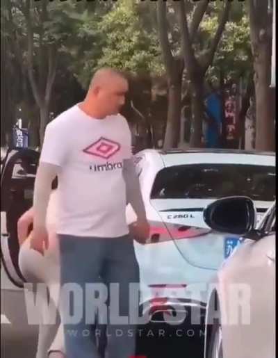 He watched his girl get punched ou