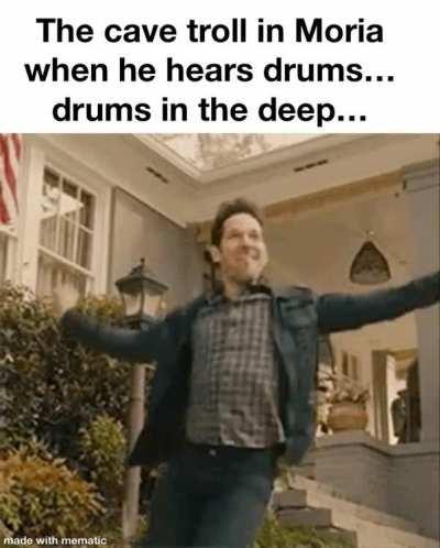 Boutta beat some Hobbit ass