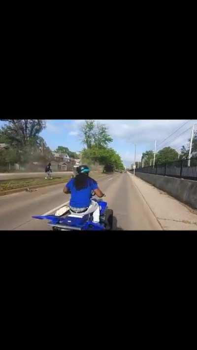 The Runaway Quad Bike: A Tale of Luck and Fate?