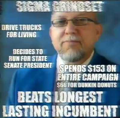 politics aside this is an absolute sigma move