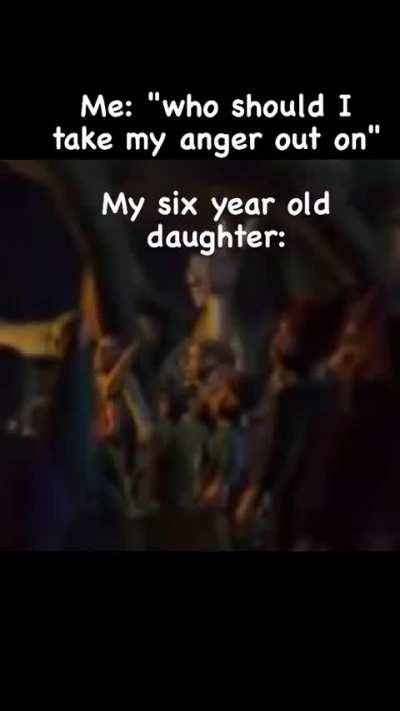 “You know daddy loves you, right? Come here.”