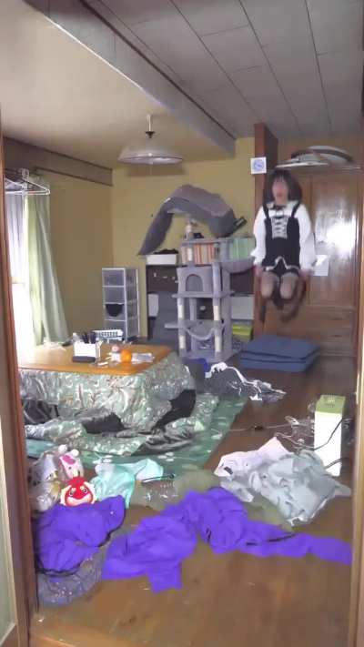 Help I hire a witch to clean my tower but she start to act creepy