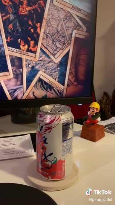 Cockatiel playing peekaboo with it's owner