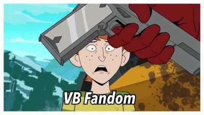 They just pistol whipped it into the ground like a tent pole...