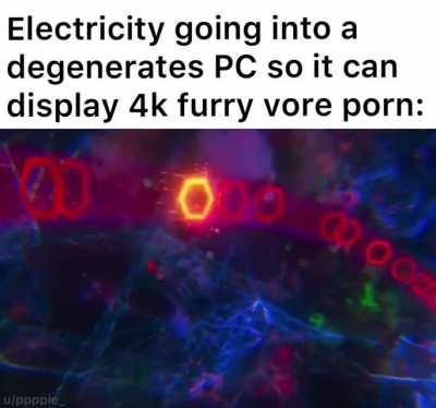 What a waste of electricity..