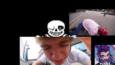 Tommy Crashes His Bike To Megalovania