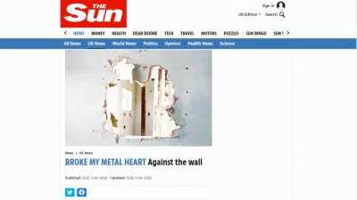 (The second part of) Metal Machine but every line is an edited image/video/meme