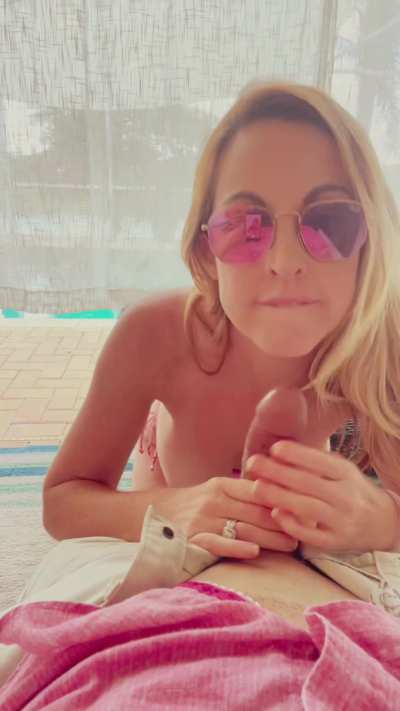 His gf ran to the store my turn to make him cum