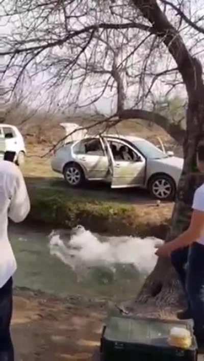 HMB while I cross this river
