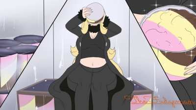 Cynthia's Ice Cream Binge (By The_Fudgeman)