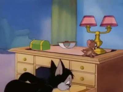 Tom, Jerry and Butch searching