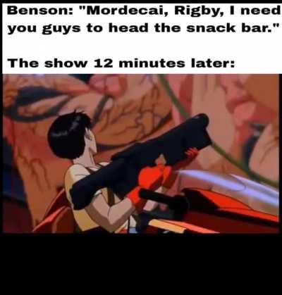 Benson fumbled the bag