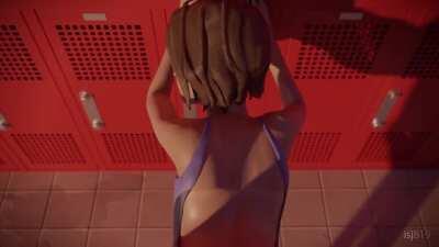 Max caught night swimming, POV edition (isj819)