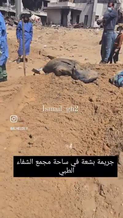 Graveyard Unearthed at Al-Shifa: Doctors and Patients Executed by IOF FOUND Under SAND Barriers. 
