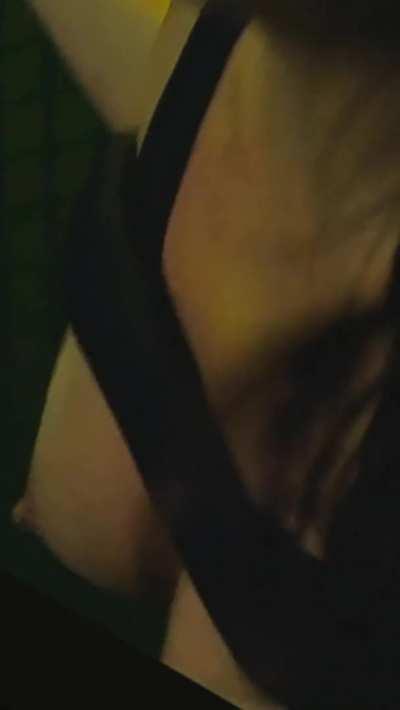 Ha Na Kyung groped while being taken from behind (Korean)