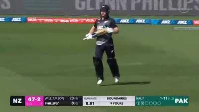 John Cena's entrance music is being played when Glen Philips walks out to bat.