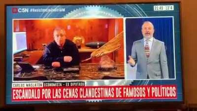 Maslaton a Sylvestre en C5N 
