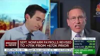 Things get heated on CNBC this morning