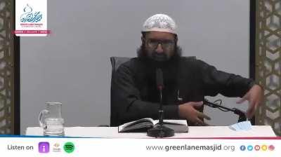 British Imam explains the correct way to stone a woman to death