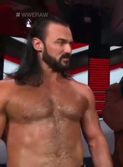 Drew Mcintyre Flexing his pecs