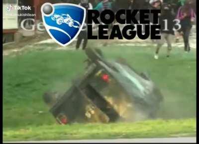 Rocket league be like: