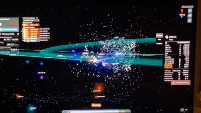 Building my third dyson sphere on my third universe previous two were left halfway through because of low fps).