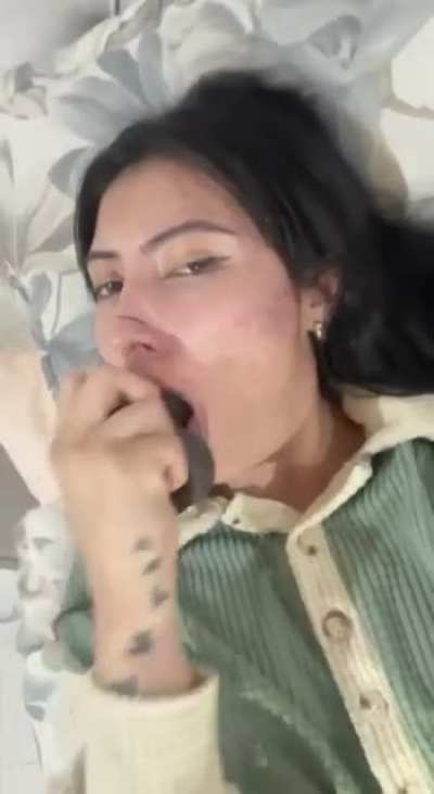 Promise to shove it down my throat on our first date