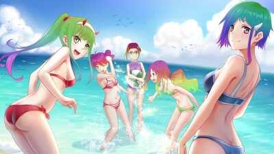 Zero Two, Ichigo, Kokoro, Miku, & Ikuno [Darling In The Franxx]