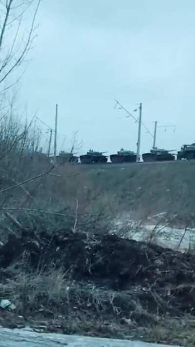 🇷🇺⚡🇺🇦 The Russian army is moving Military equipment on Russian territory from all directions to Western front on Ukrainian border