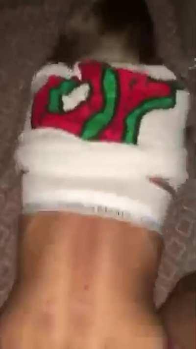 Her first time taking 9 inch BWC