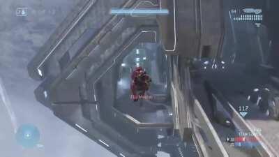 If you ever feel like you’re bad at Halo, here I am sticking myself on Narrows