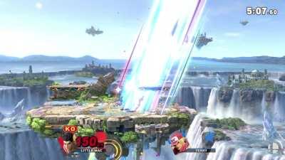 Super armoring through Terry’s Power Geyser causes a drop in frames for a few seconds.