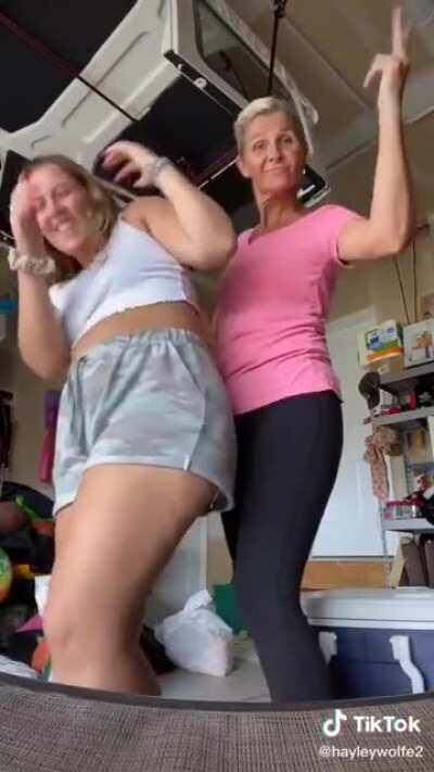 Twerking with Her Mother