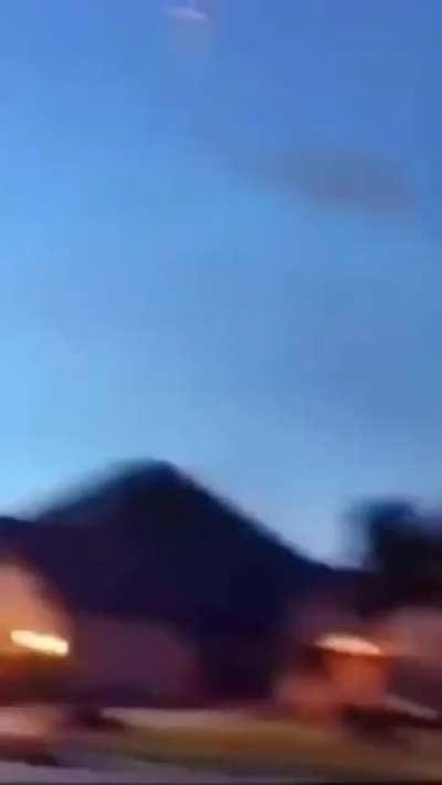 launching a Gliders with fireworks