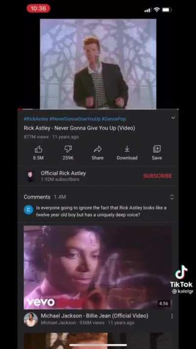 I mean, it’s great