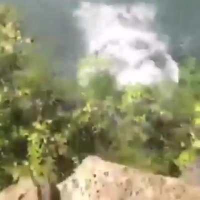 HMC while I cliff jump with my tactical flip flops.