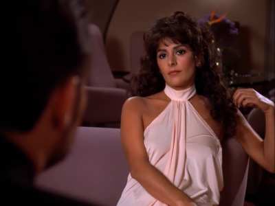 Marina Sirtis in Star Trek: The Next Generation (S06E03)