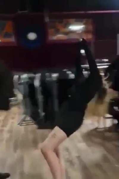 Girl gets giga clapped after insulting provoking and slapping a man.