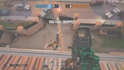 How to fall down a ledge without dying (Useful if you want to go down a ledge quick without dying)