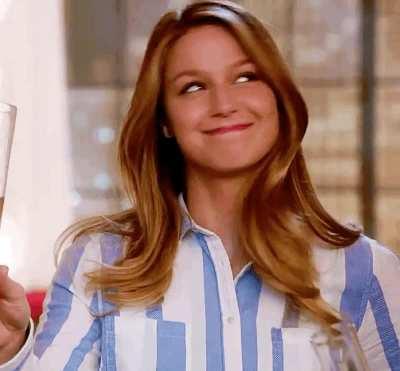 Melissa Benoist after we come to an agreement on a weekly fuck schedule.