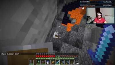 That time he ambushed a skeleton