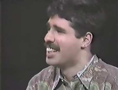 Gary’s teeth on the jumbotron 1992