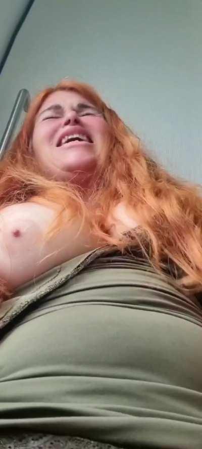 Would you join me in the bathroom on the train?