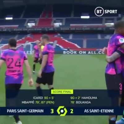 Mbappe's reaction is all of us. ALLLLEEEZZZ PARIIIIIS!