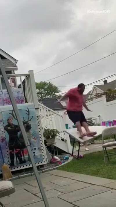 HMFT after I jump on the table