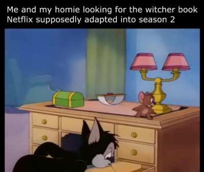 ayo there are witcher books? - Lauren probably