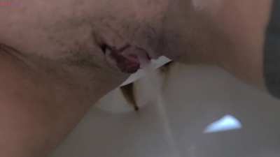 I couldn't hold it in, I almost peed my bed 